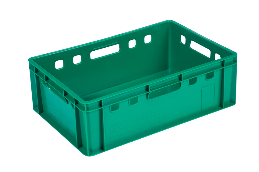 Euronorm meat crate 40l - E2 - 600x400x200mm 