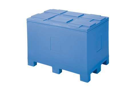 Isothermal container - 450 l - on feet