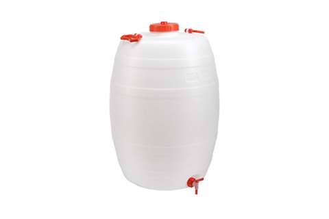 Wasserkanister - 100l - mit Auslaufhahn - Hxø: 710x490mm
