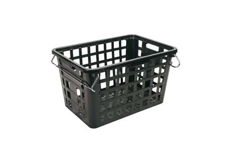 Stackable basket - 130l - with metal brace - 800x545x460mm