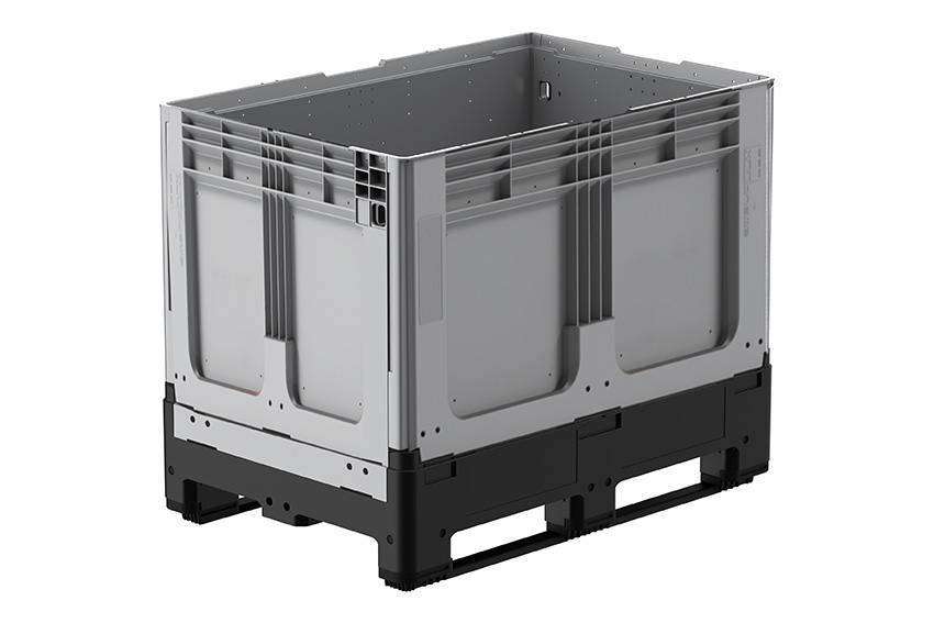 Logifold Box 1200x800x958mm - 660l - geschlossen - 2 Kufen 