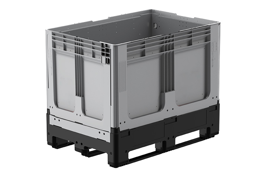 Logifold Box 1200x800x958mm - 660l - geschlossen - 3 Kufen 