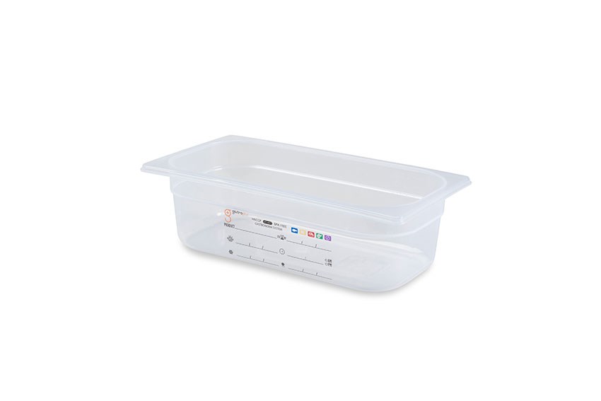 Gastroplus 1/3 - 100mm Tief - 3,8l - IML-Etikett  - Ohne Deckel 