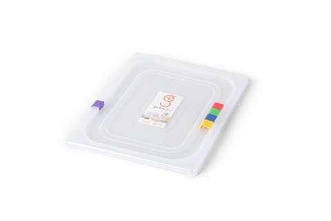 GN 1/2 DECKEL HACCP - BPA FREE GASTRO-PLUS - INKL. 5 CLIPS