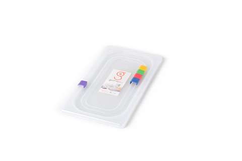 GN 1/3 DECKEL HACCP - BPA FREE GASTRO-PLUS - INKL. 5 CLIPS