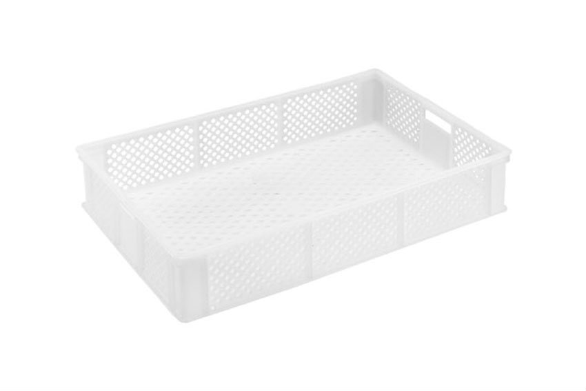 Stacking crate Multi 22l - 600x400x125mm - perforated sides and bottom 