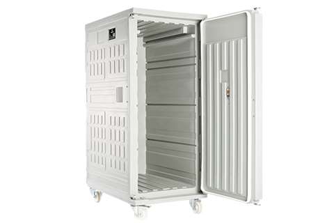 Cargoline Isotherm Container 1000l - Auf 4 Radern