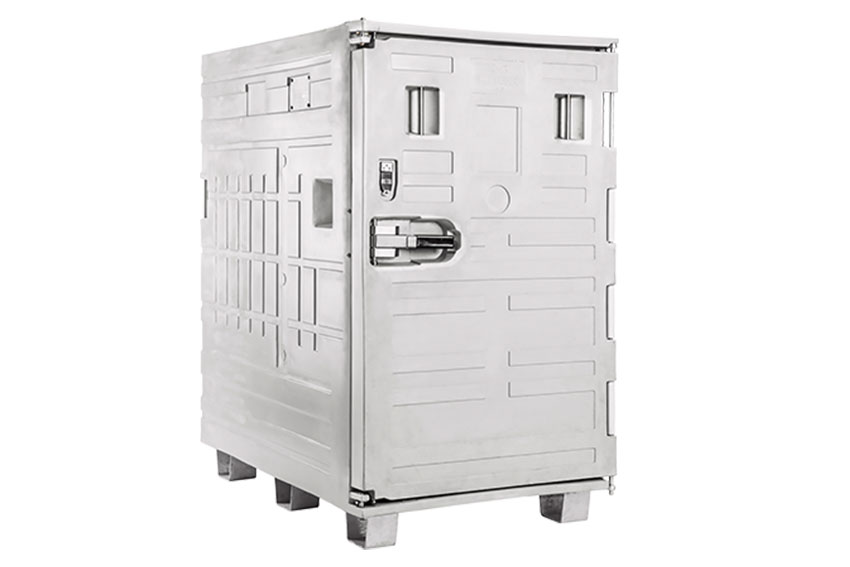 Cargoline Isotherm Container 1350l - Auf Palettenrahmen (6 Fusse) 