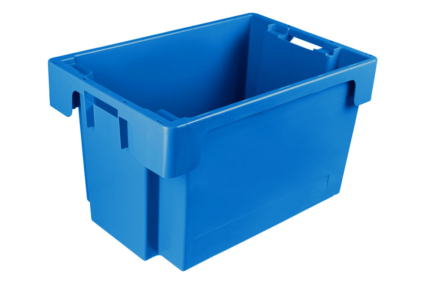 EN Nest- und Drehstapelbehälter 60l - 600x400x350mm - geschlossene wände und boden 