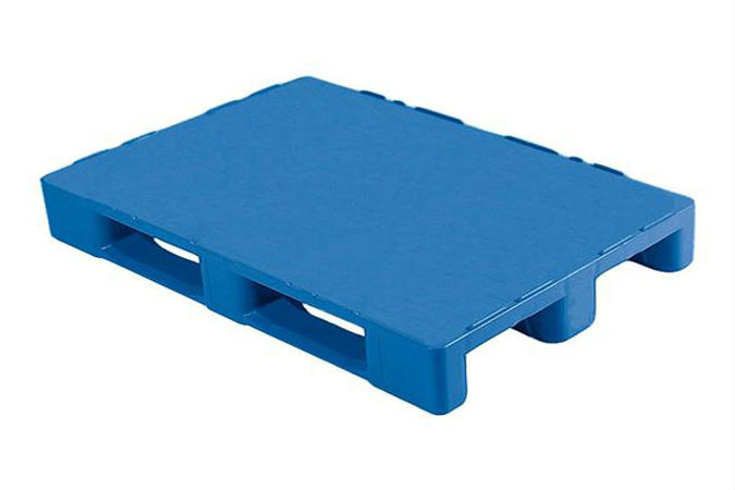 Hygiene Palette - 1200x1000x160mm - 3 Kufen - Oberdeck geschlossen 