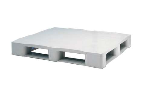 Hygiene Palette - 1200x1000x160mm - 5 Kufen - Oberdeck geschlossen