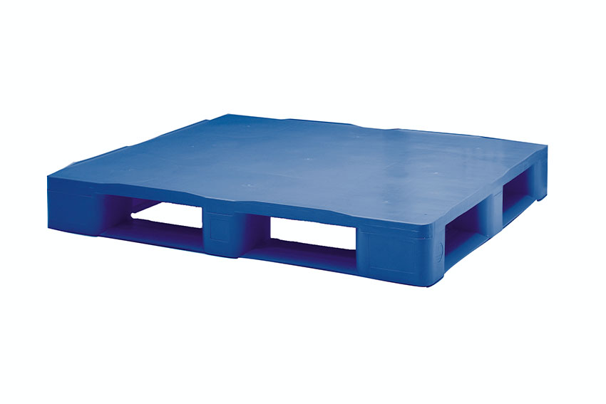 Hygiene Palette - 1200x1000x160mm - 5 Kufen - Oberdeck geschlossen 