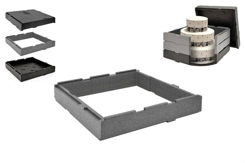 Extender single pizza system - 410x410x75mm 