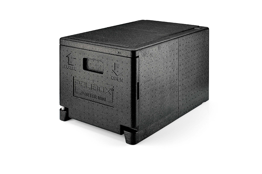 Isolierkühlbox Porter 49l - 605x406x376mm - Polibox Porter Mini 