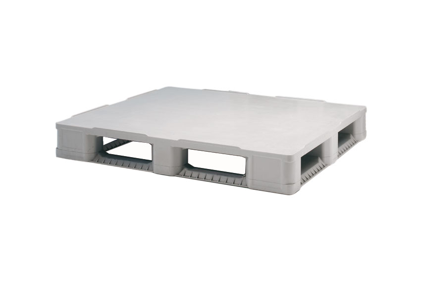 Premium pallet - 1200x1000x160mm - closed deck - 5 skids 