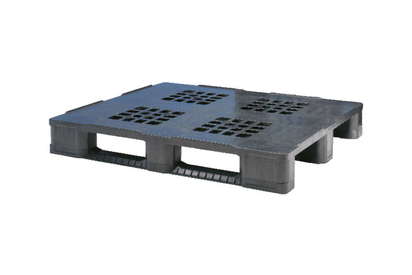 Premium Palette - 1200x1000x160mm - Reg - Oberdeck Offen - 3 Kufen 