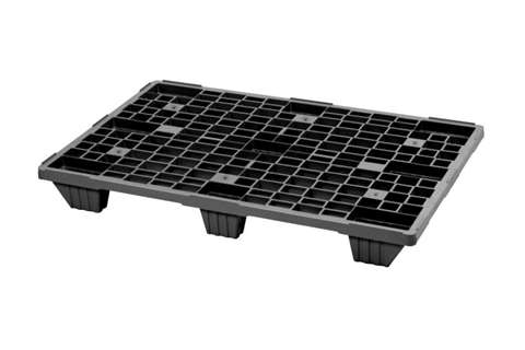 Export Pallet - 1200x800x140mm - Reg - Offen - 9 Füss