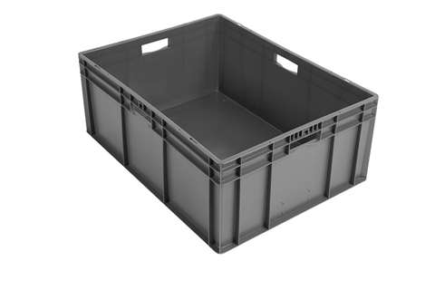 Euronorm 800x600x320 mm - rainbow closed base and sides