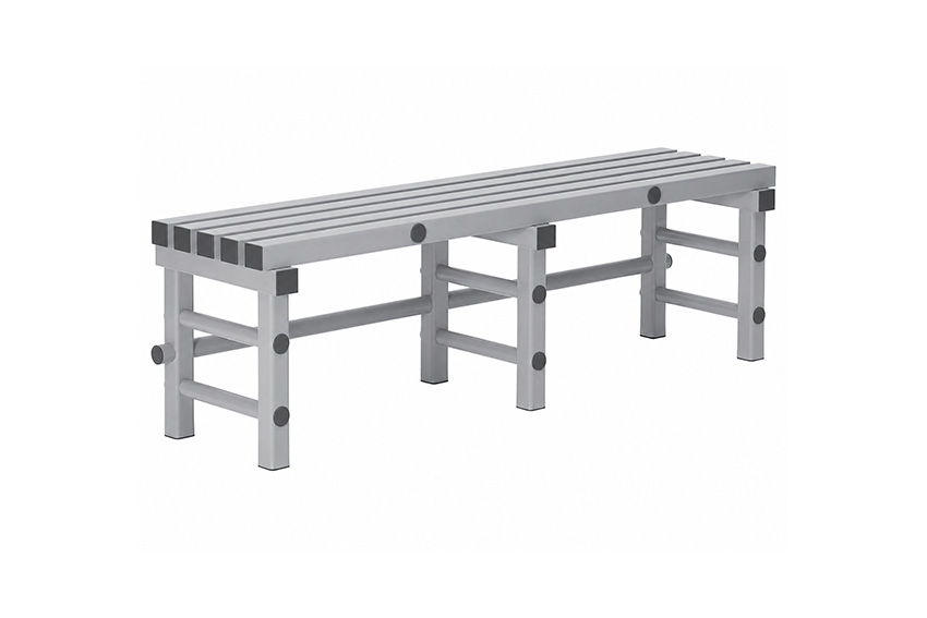 Plastic bench seat - 1500x400x450mm 