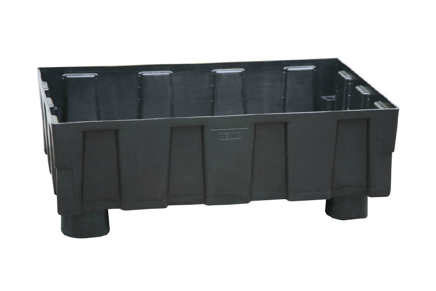 Euro-pe 250l Auffangwanne - mit Fuss - Ohne Rost 