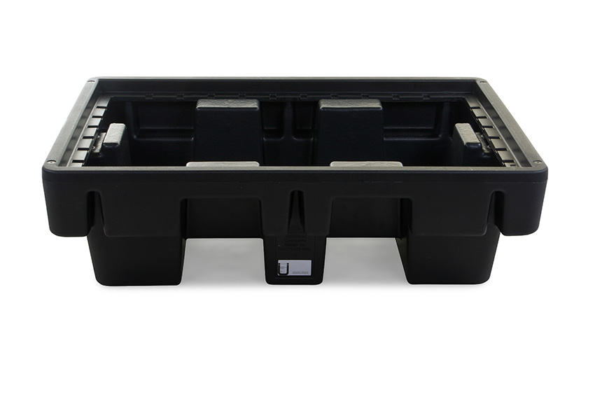 Leak tray without grate - 2 barrels-230l - 1310x910x380mm - not for DE/AT 