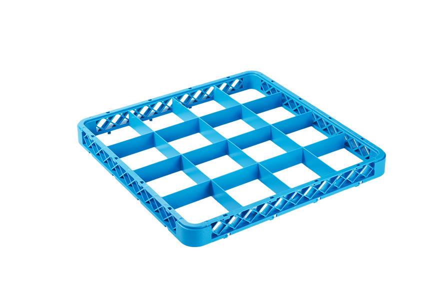 Extender frames Qubb dishwasher racks 16 compartments - RIX-0016 