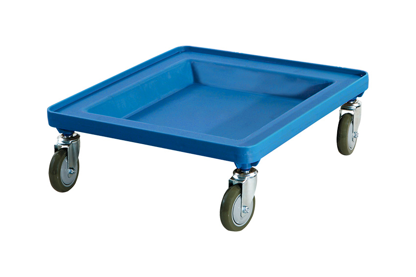 Qubb basket transport trolley - without push handle 