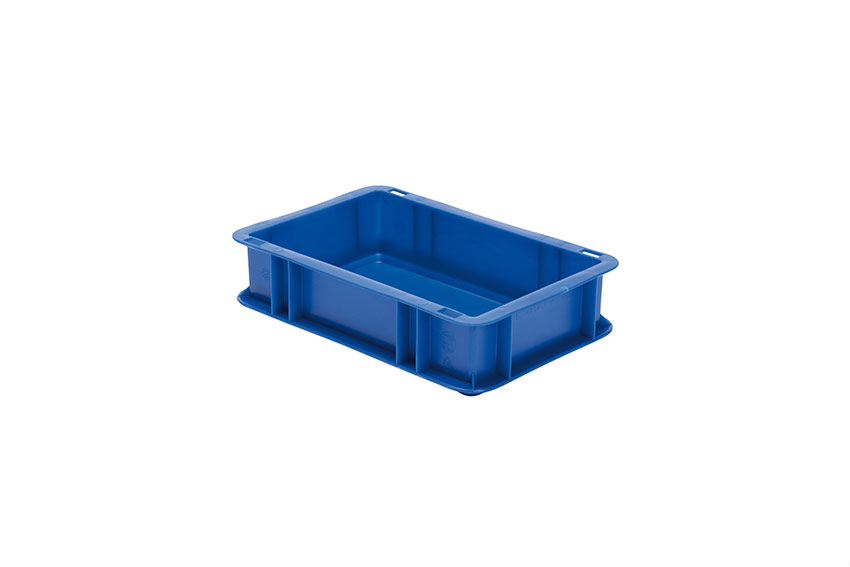 EN Stacking bin Rainbow 2,7l - 300x200x75mm - closed sides and bottom 