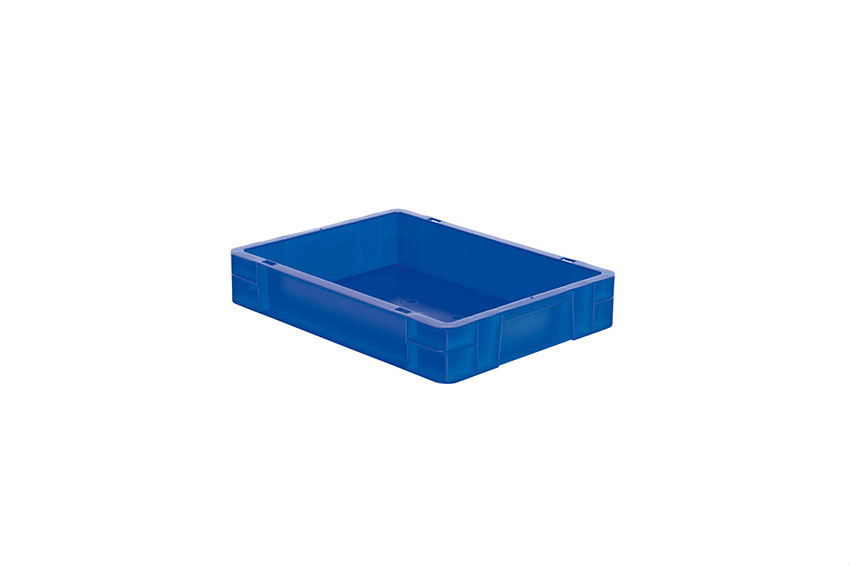 EN Stacking bin Rainbow 7l - 400x300x75mm - closed sides and bottom 