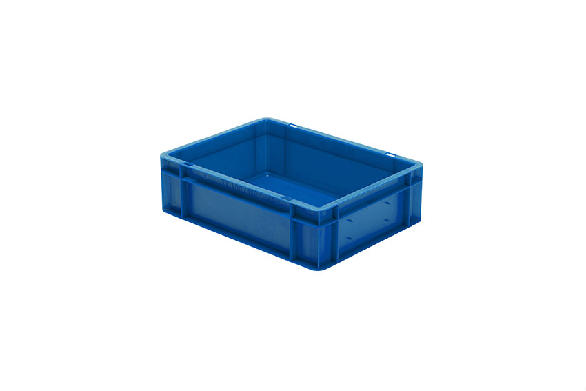 EN Stacking bin Rainbow 10l - 400x300x120mm - closed sides and bottom 