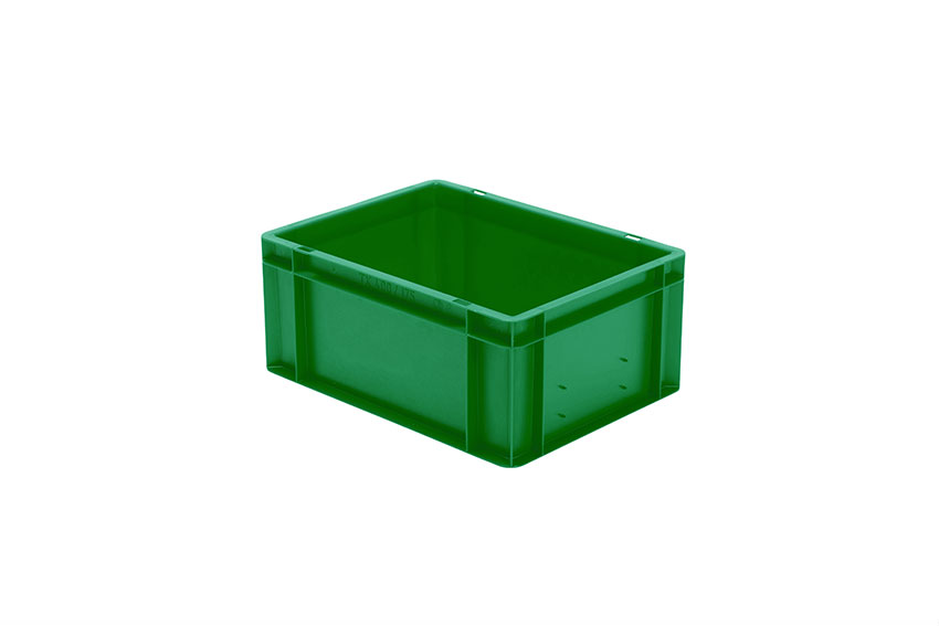 EN Stacking bin Rainbow 15l - 400x300x175mm - closed sides and bottom 