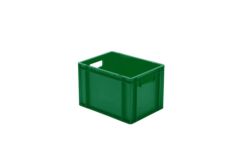 EN Stacking bin Rainbow 24l - 400x300x270mm - closed sides and bottom 