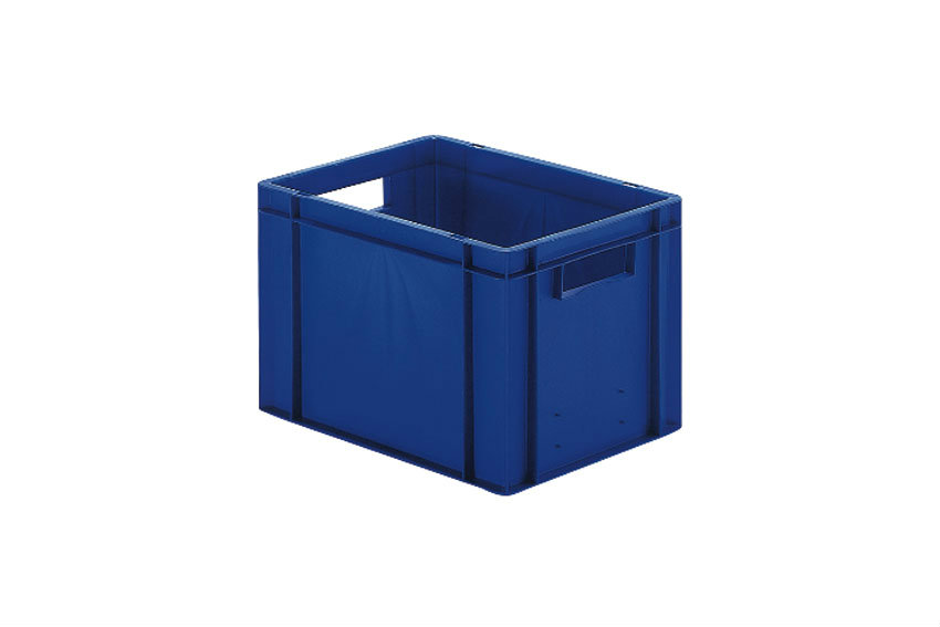 EN Stacking bin Rainbow 24l - 400x300x270mm - closed sides and bottom 