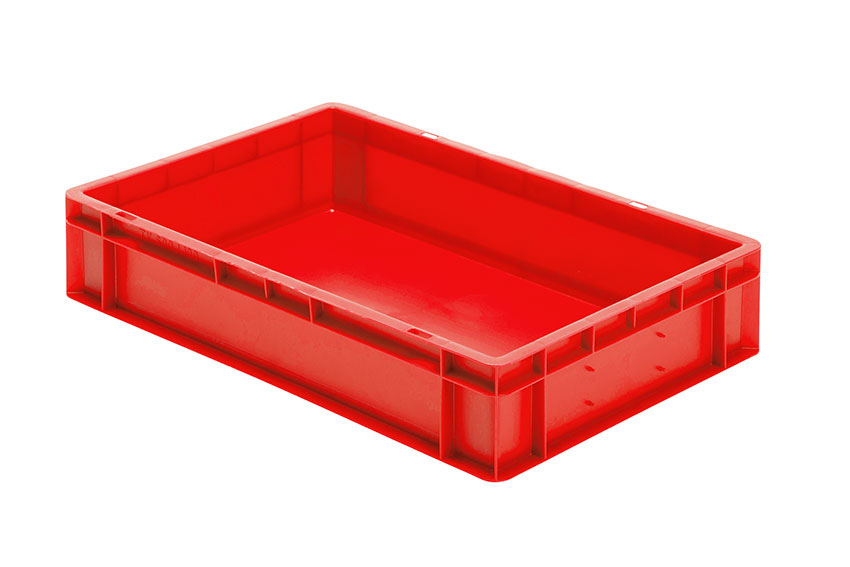 EN-Stapelbehälter Rainbow 22l - 600x400x120mm - geschlossene Wände und Boden 