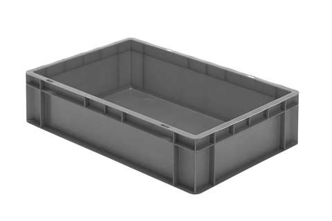 EN Stacking bin Rainbow 26l - 600x400x145mm - closed sides and bottom
