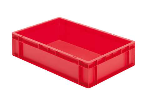EN Stacking bin Rainbow 26l - 600x400x145mm - closed sides and bottom