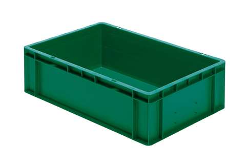EN Stacking bin Rainbow 33l - 600x400x175mm - closed sides and bottom