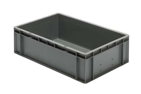 EN Stacking bin Rainbow 33l - 600x400x175mm - closed sides and bottom