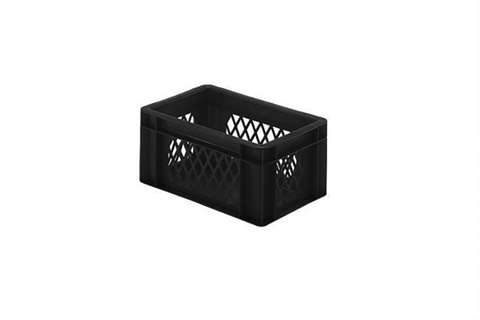 EN Stacking bin Rainbow 5,5l - 300x200x145mm - perforate sides and closed bottom