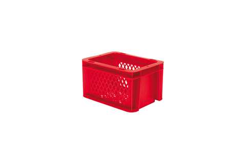 EN Stacking bin Rainbow 2l - 200x150x120mm - perforated sides and bottom
