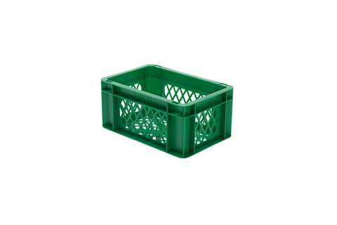 EN Stacking bin Rainbow 5,5l - 300x200x145mm - perforated sides and bottom