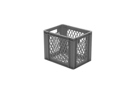 EN Stacking bin Rainbow 29l - 400x300x320mm - perforated sides and bottom