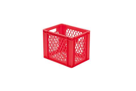 EN Stacking bin Rainbow 29l - 400x300x320mm - perforated sides and bottom