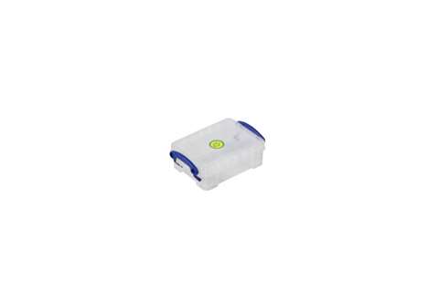 Transparent box 0,20l stackable on included lid - 120x85x45mm