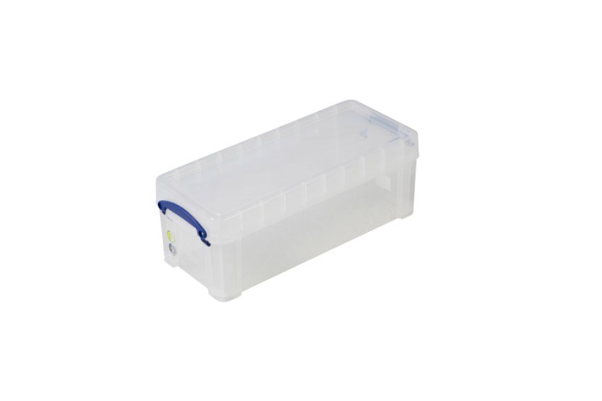 Transparent box 6,5l stackable on included lid - 430x180x160mm 