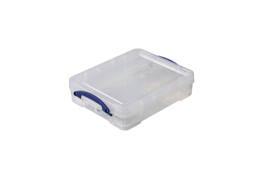 Transparent box 11l stackable on included lid - 456x356x120mm 