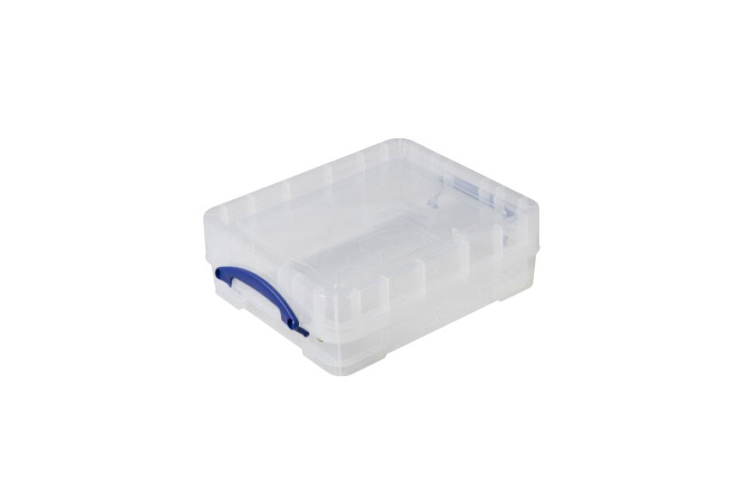 Transparente Stapelbox 11l Xl Stapelbar auf mitgeliefertem Deckel - 455x356x148mm 