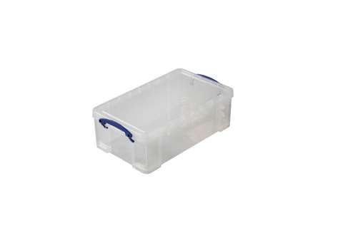 Transparent box 12l stackable on included lid - 465x270x150mm