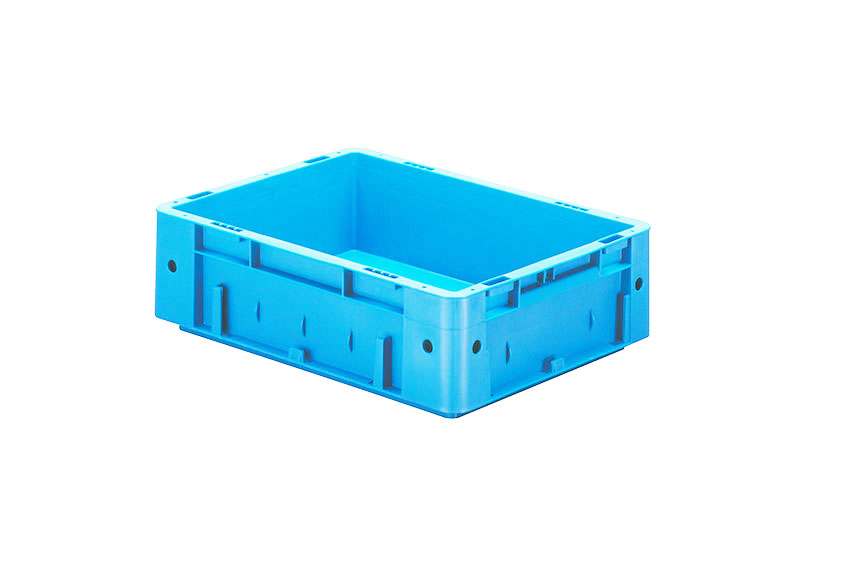 EN Stackable container Rainbow 9,5l - 400x300x120mm - reinforced base and side walls 