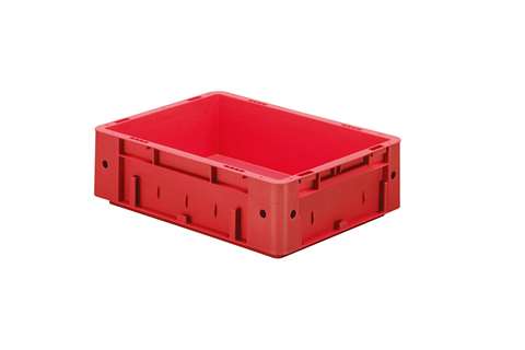 EN Stackable container Rainbow 9,5l - 400x300x120mm - reinforced base and side walls
